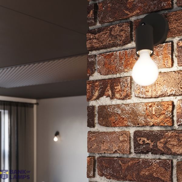 CEILING LAMP FORNES 2 BLACK E27 2X60 IP20 image 5