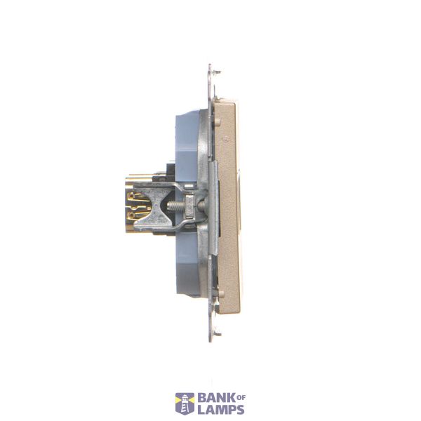 IP44 socket outlet with Schuko earthing, shutters and frame seal - transparent flap, inox steel, 16A image 1