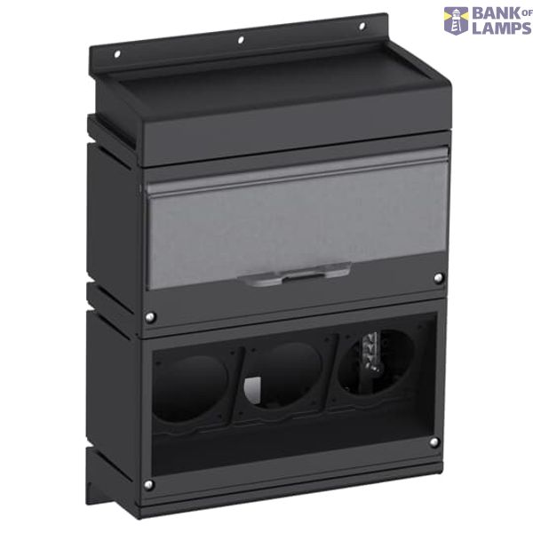 Modular Combi Black Plastic enclosure image 1