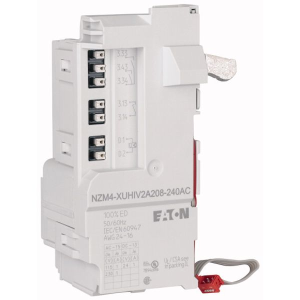 Undervoltage release for NZM4, configurable relays, 2NO, 1 early-make  image 2