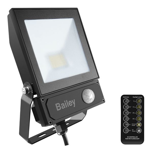 LED Floodlight Slim II Sensor 20W 6500K IP65 image 3