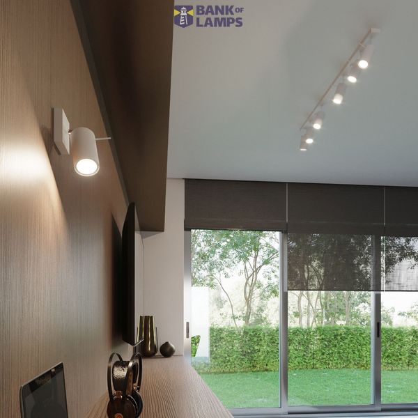 CEILING LAMP RING 2 WHITE GU10 2X40W IP20 image 8
