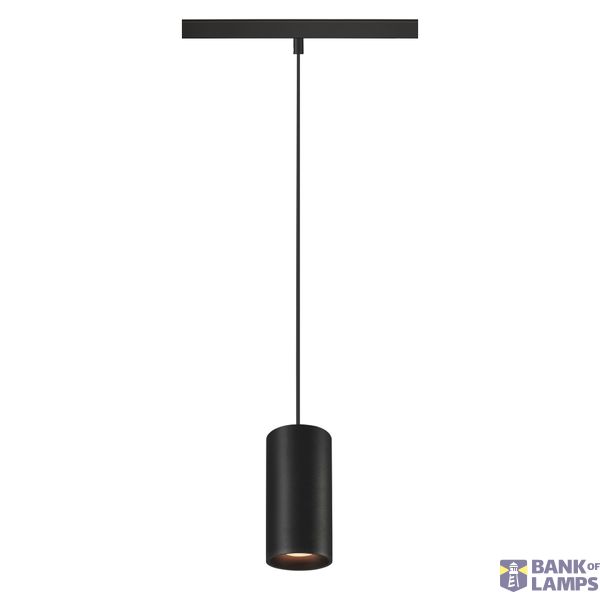 NUMINOS® S 48V TRACK DALI, pendant light, black / black, 16W, 970lm, 2700K, CRI90, 40° image 1