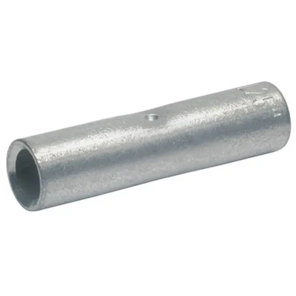 Butt connector, uninsulated, 2.5 mm², metal, 25 mm, 19R image 1