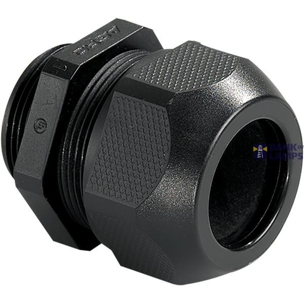 Cable gland Syntec synthetic M32x1.5 black Ø17.0-25.0mm (UL 19.5-23.0mm) image 1