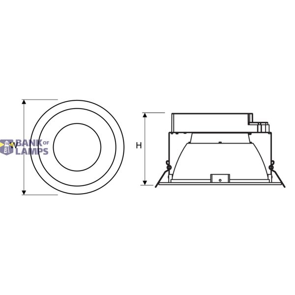 SEGON LED 24W ED 2500lm/830 MAT IP44 70ø white GEN.2 image 3