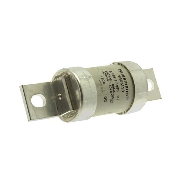 Fuse-link, low voltage, 160 A, AC 660 V, DC 400 V, BS88, 38 x 120 mm, gL/gG, BS image 1
