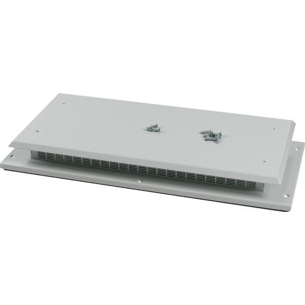 XTSZPTAV-W600 Top plate for OpenFrame, ventilated, W=600mm, IP31, grey image 2