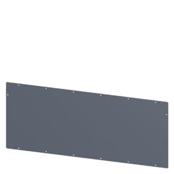 SIVACON, roof, closed, IP55, W: 1200 mm, D: 500 mm, zinc-plated image 1