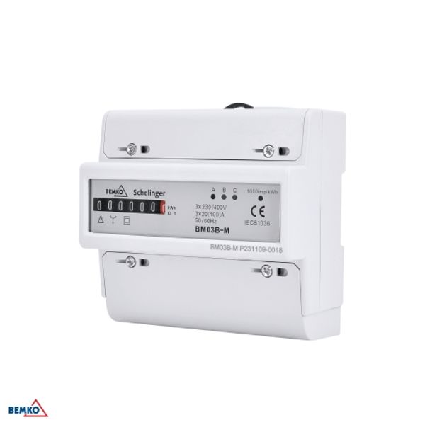 ELECTRICITY METER 3 PHASE 20 (100)A MECHANICAL image 1
