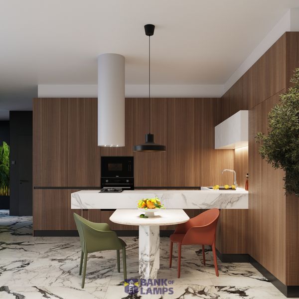 Pendant lamp BILO black image 9