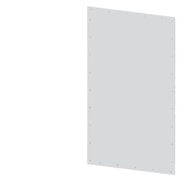 SIVACON, side panel, flat, IP40, H: 1800 mm, W: 1000 mm, RAL 7035 image 1