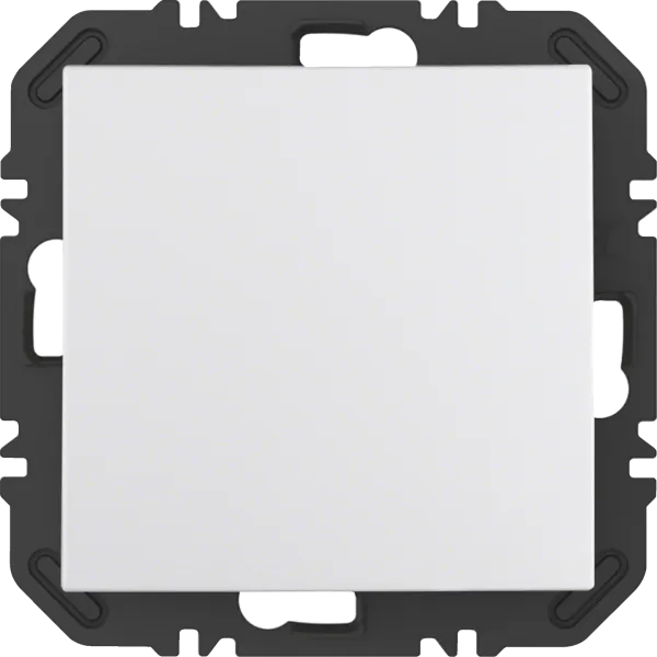 BER 24118189 Enocean wall transmitter module with rocker S.1, polar white glossy image 1