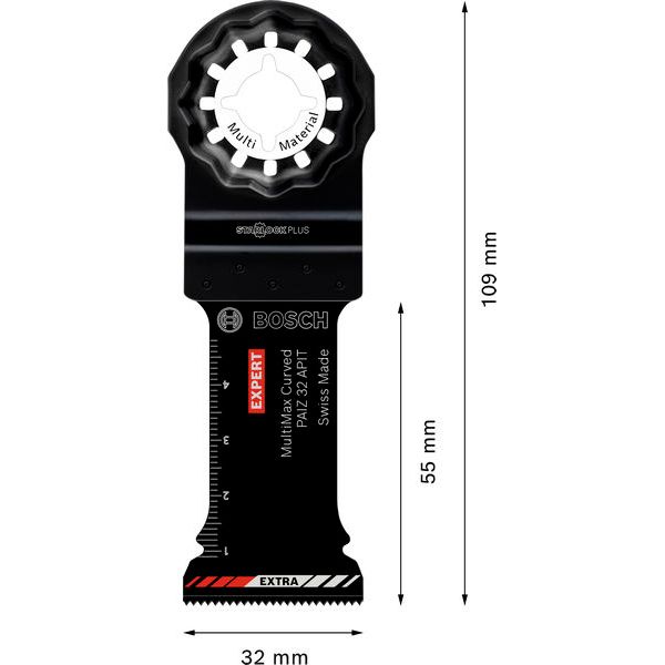 EXPERT MultiMax PAIZ 32 APIT Multitool Blade 32 mm 1-pc image 1