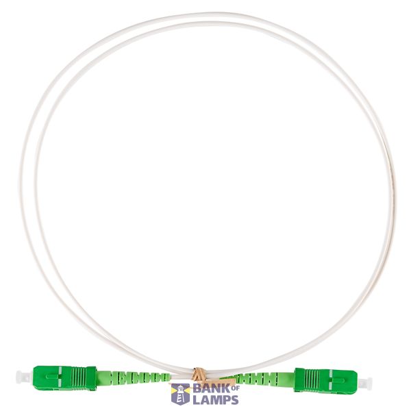 FTTH simplex patch cord. SC/APC – SC/APC, 9/125μm, OS2, 3.0m image 1