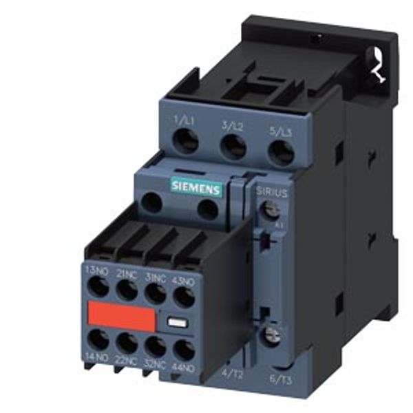power contactor, AC-3e/AC-3, 32 A, 15 kW / 400 V, 3-pole, 110 V AC, 50 image 1