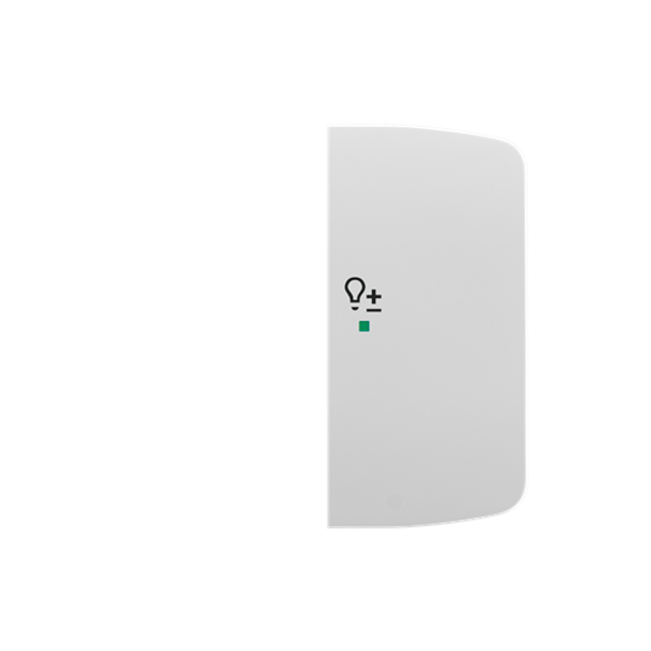 Rocker, 2gang right, with “Dimmer” icon image 1
