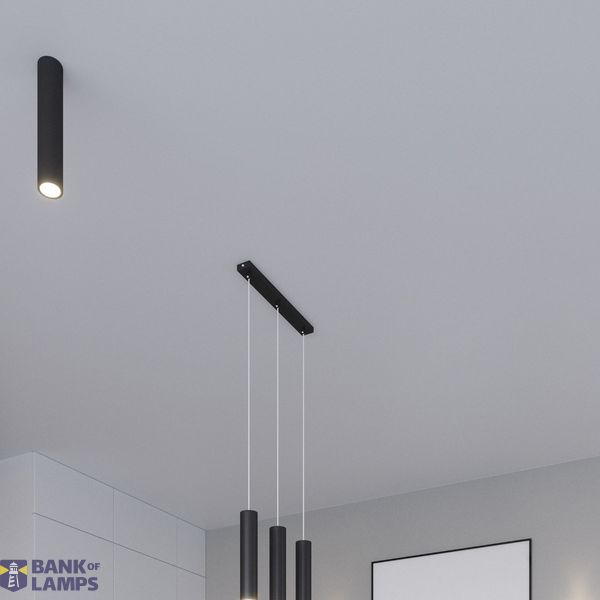 SPOT LAGOS 30 BLACK GU10 1X40W IP20 image 6
