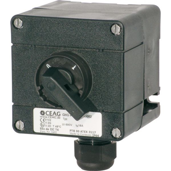 T0-1-8214/I1 Changeoverswitches, T0, 20 A, surface mounting, 1 contact unit(s), Contacts: 2, 45 °, momentary, With 0 (Off) position, with spring-return from both d image 69