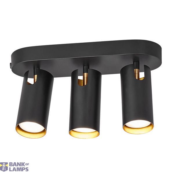 Mimi 3-Spot | Ceiling light | Black image 1
