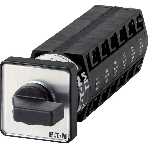 TM-6-8370/E Changeoverswitches, TM, 10 A, flush mounting, 6 contact unit(s), Contacts: 12, 60 °, maintained, Without 0 (Off) position, 1-2, Design number 8370 image 3