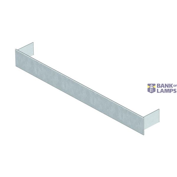 SES 25027 Duct end closure piece, height 28 mm image 1