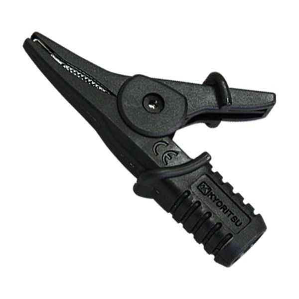 Safety alligator clip [black] image 1