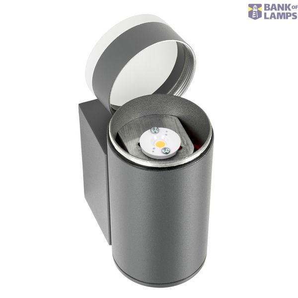 Vida LED Wall Up 8W 300lm 3000K IP54 anthracite image 5