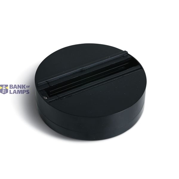 BLACK SURFACE MOUNT BASE FOR TRACK SPOTS image 1
