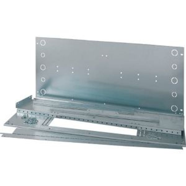 XMIX40W10-ARC ARCON mounting kit IZM40, withdrawable unit, W=1000mm, grey image 2