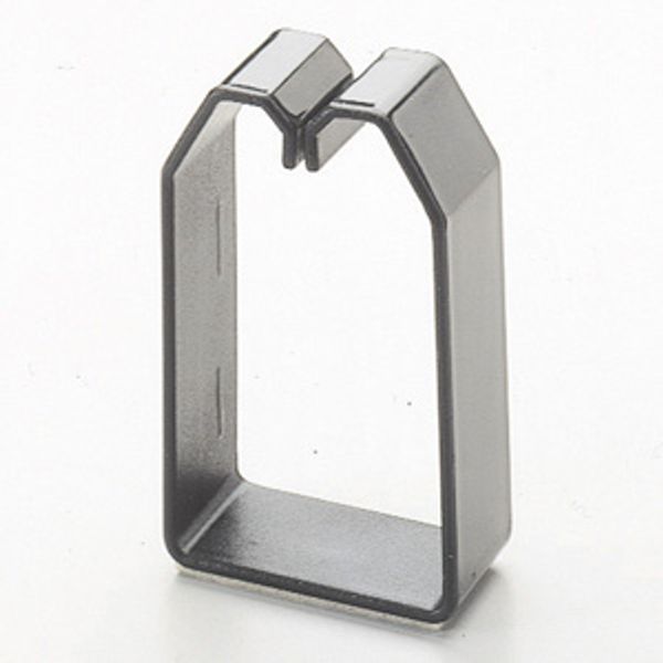 WIRING CONDUIT CLAMP 75X125MM RAL7030 image 1