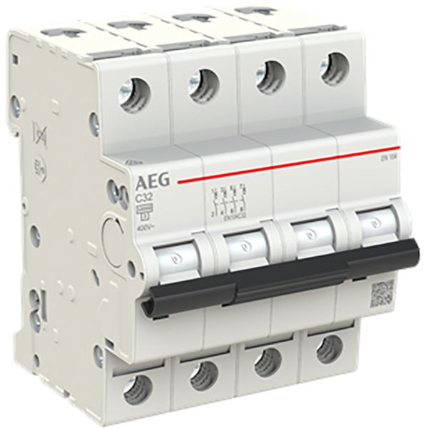 Circuit breaker 4P C Kar. 32A, 10kA image 1