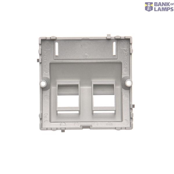 Single roller blind button, 10A, cream white/electro white image 1