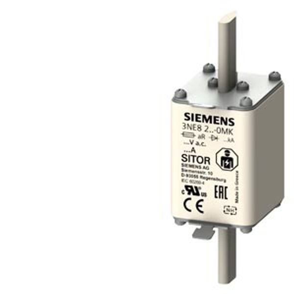 SITOR fuse link, with blade contacts, NH1, In: 100 A, aR, Un AC: 690 V image 1