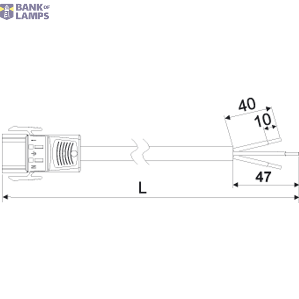 Cable set 3p plug 3x1,5mm� HF-A 6m image 2