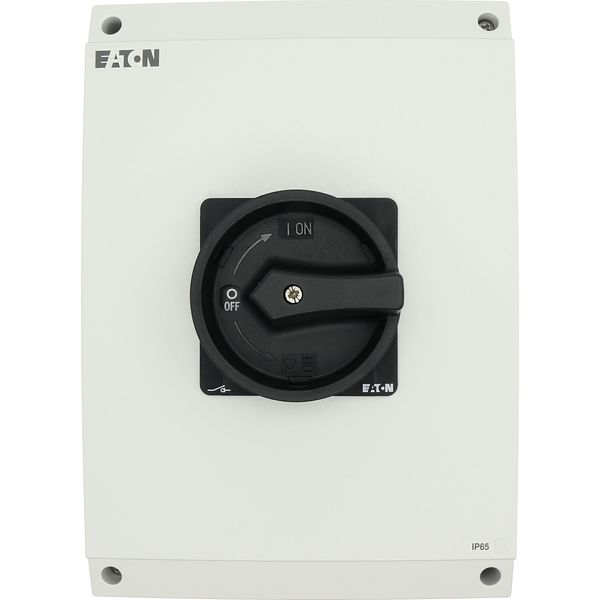 T5-4-15682/I5/SVB-SW Main switch, T5, 100 A, surface mounting, 4 contact unit(s), 6 pole, 1 N/O, 1 N/C, STOP function, With black rotary handle and locking ring, Lockable image 23