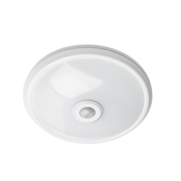 LED luminaire ITALIA with motion sensor, 16 W, 1200 lm, 4000K, AC220-240V, IP20, 360°, round image 1
