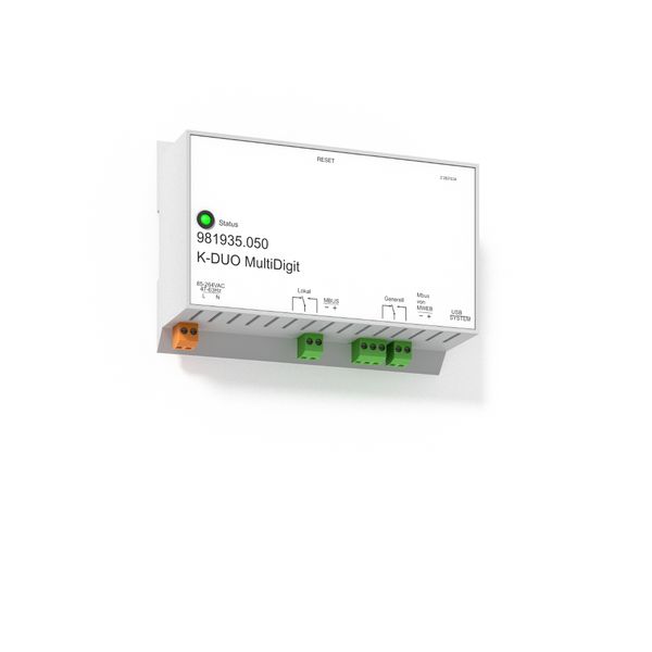 L 155 B 75 H 120, MultiDigit colour: grey 230 V image 1
