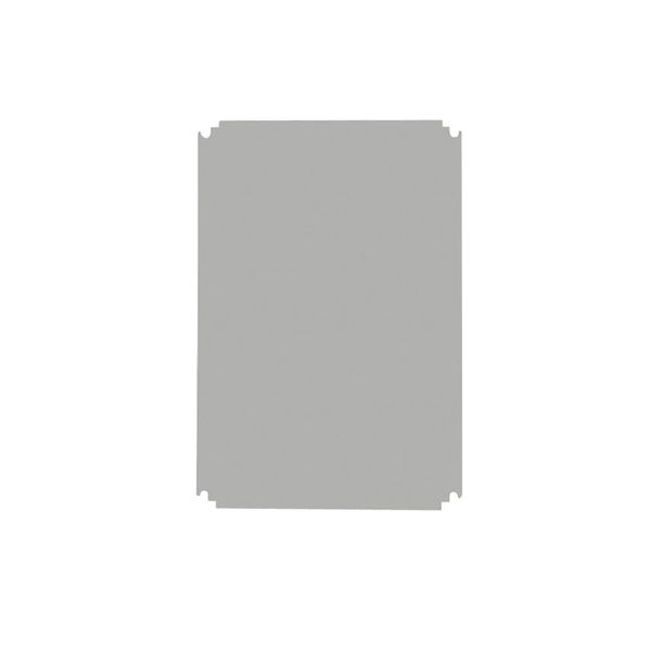 Insulating polyester mounting plate for PLS box 27x54cm image 1