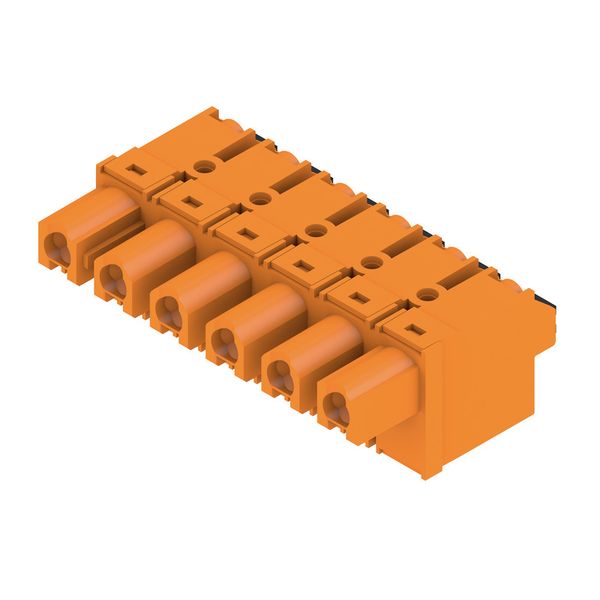 PCB plug-in connector, female plug, 7.62 mm, Number of poles: 6, 180°, PUSH IN with actuator, Clamping range, max. : 2.5 mm², Box image 2