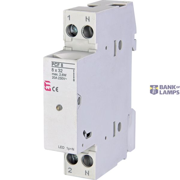 PCF 8 1p+N LED image 1