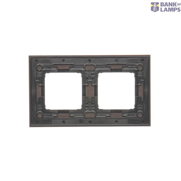 RTV pass-through aerial socket, atten.: 10dB, black matt image 1