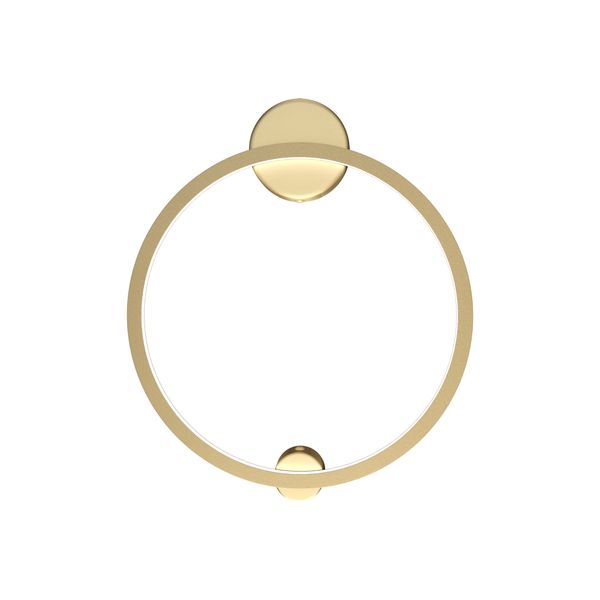 Modern Halo Wall lamp Brass image 1