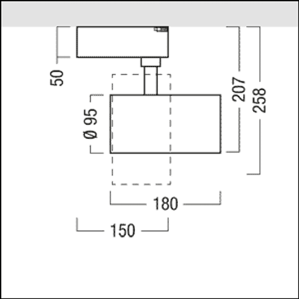 V2 M 3600-930 LDO 3CY FL WH WH - LED spotlight image 3