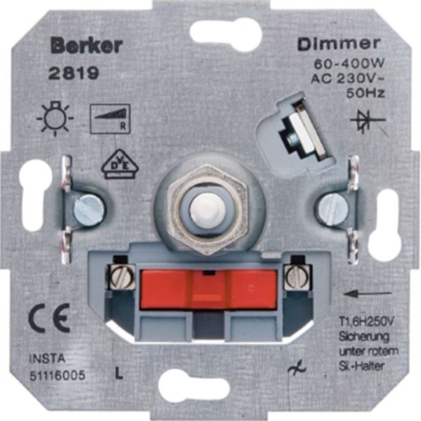 Rev. dimmer, 230 V~, 50 Hz, 230 V with rev. on/off, home electronics image 1
