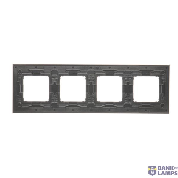 Equipotential socket, black matt image 1