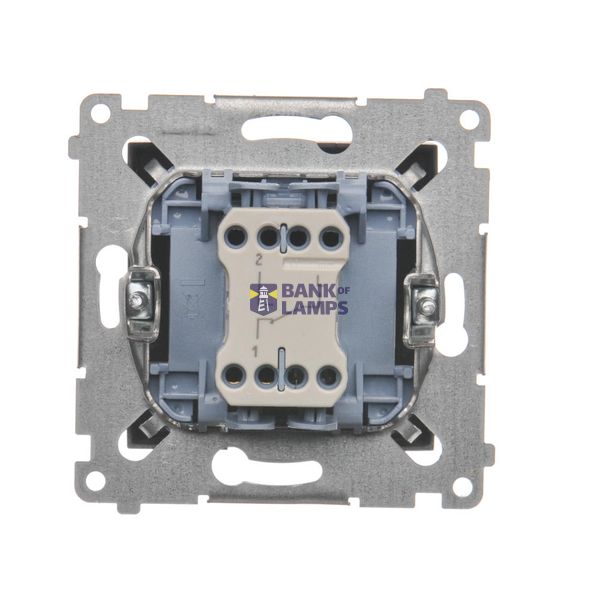 Key with the "vertical" pictogram for switches and electronic controllers, white image 1