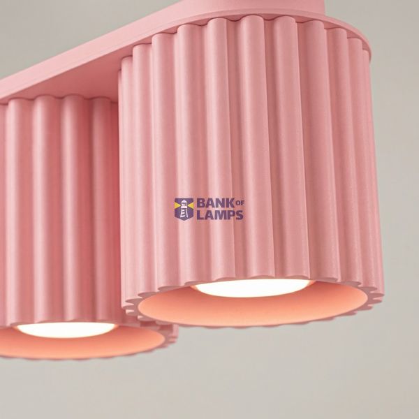 Ceiling lamp AURA 2 pink GU10 image 5