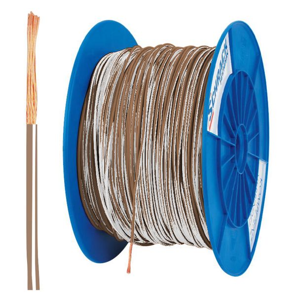 PVC Insulated Single Core Wire H07V-K 1.5mmý, br/wt (coil) (The price is shown without markup on metals. Request a quote for accurate information) image 1