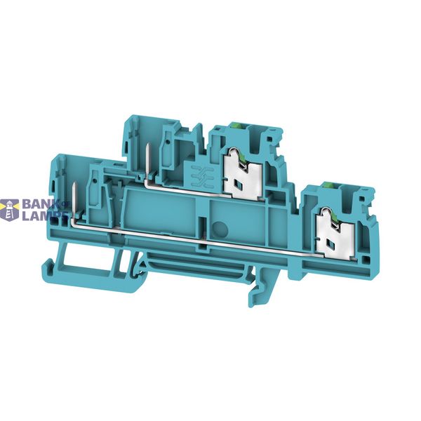 Pluggable terminal, SNAP IN, blue, 2.5 mm², 22 A, Number of connection image 1